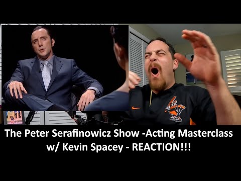 American Reacts to The Peter Serafinowicz Show - Acting Masterclass with Kevin Spacey REACTION
