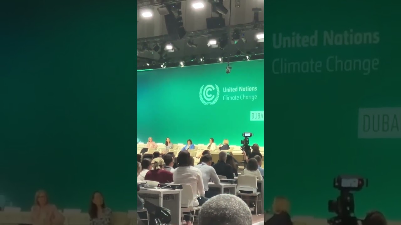 #cop28  - Hillary Clinton speaking on Gender Day