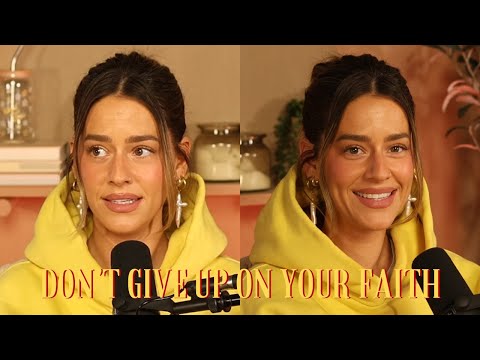 du wirst es sehen, wenn Gott weiß, dass du bereit bist | Christus mit Kaffee auf Eis