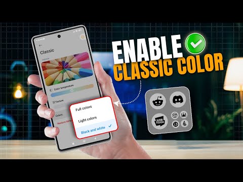 How to Turn on Classic Black and White Colors for Xiaomi Phone | Set MIUI Color Scheme