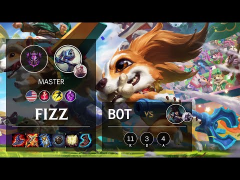 Fizz Bot vs Caitlyn - NA Master Patch 10.16