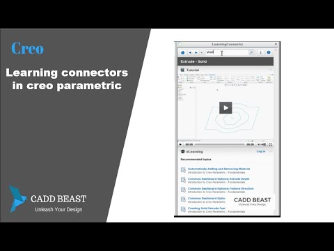 learninng connector in creo parametric