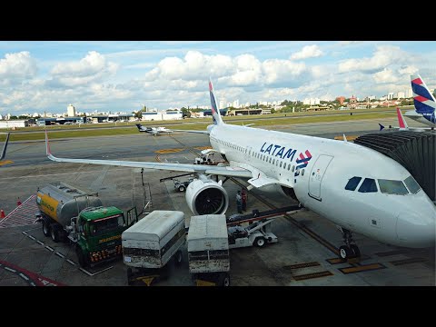 Voo Completo: LATAM | Rio de Janeiro SDU ✈ São Paulo CGH | Airbus A320neo
