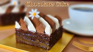 컵 계량 / 안 만들면 후회 할 촉촉한 초콜릿 케이크 / Super Moist Chocolate Cake Recipe / Coffee Chocolate Cake