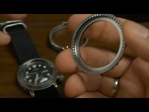 Seiko Tuna bezel gasket replacement - fixing a loose bezel