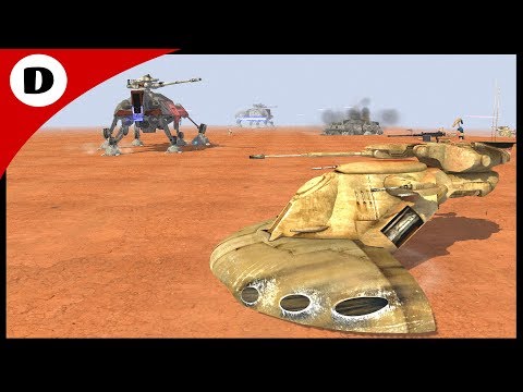 BATTLE DROID CONVOY DEFENSE - Men of War: Star Wars Mod