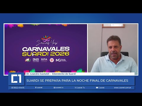 CIERRE MULTITUDINARIO: Suardi palpita la noche final de sus carnavales con Magui Olave
