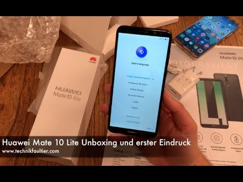 Huawei Mate 10 Lite unboxing and first impression