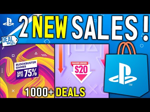 2 HUGE NEW PSN SALES Live Now! 1000+ Great PS4/PS5 Deals to Buy - New PSN PlayStation DEALS 2022