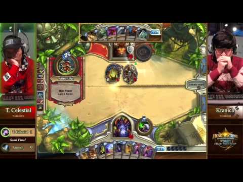 Hearthstone World Championship 2014 - Semi Finals #1 - Tiddler Celestial Vs Kranich