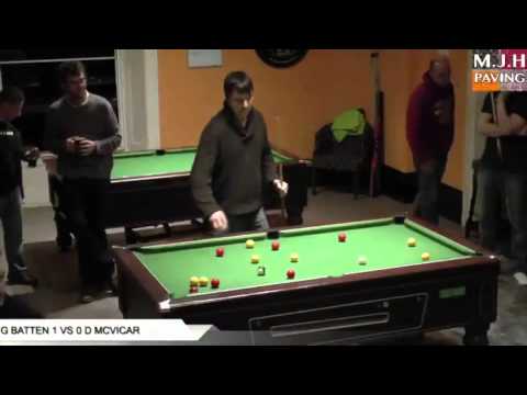 G.BATTEN VS D.MCVICAR (ROUND 1)