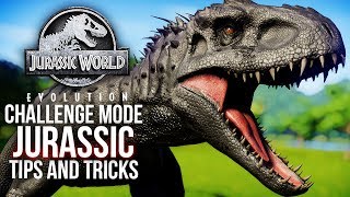 TOP 10 TIPS FOR JURASSIC DIFFICULTY CHALLENGE MODE | Jurassic World: Evolution Guide