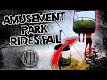 TOP 5 Amusement Park Rides FAIL | K.R.A Stories