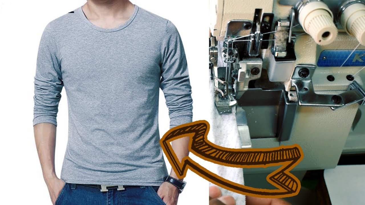 POLO MANGA LARGA CUELLO 0 (PARA HOMBRE ) | Tips De Confección