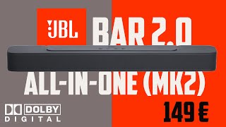 BARRE DE SON JBL Bar 2.0 All-in-one (MK2) POUR 149€