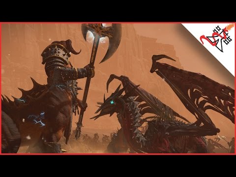 80 ZOMBIE DRAGONS (mod) vs 80 DRAGON OGRE SHAGGOTHS - Total War: WARHAMMER