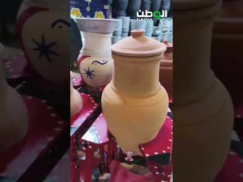 السعوديه – أسواق جازان الشعبية تستعيد عبير الفخار والبهارات