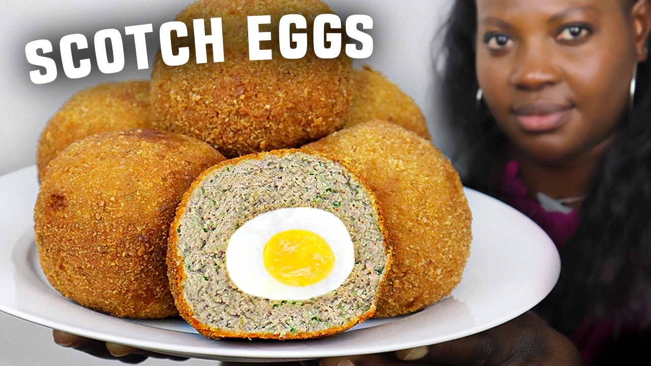 BOULETTES DE VIANDE FARCIES AUX OEUFS (Scotch Eggs)