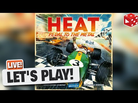 Heat! - Live Let's Play mit 4 Personen inklusive Regelerklärung