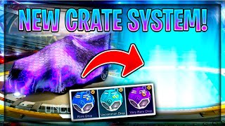 UNLOCKING ALL MY *FREE* DROPS ON ROCKET LEAGUE! [NEW CRATE SYSTEM RARITY]