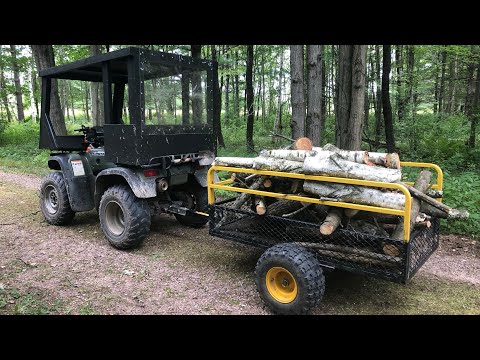 Polar Mesh ATV Trailer - Walk Around & Review