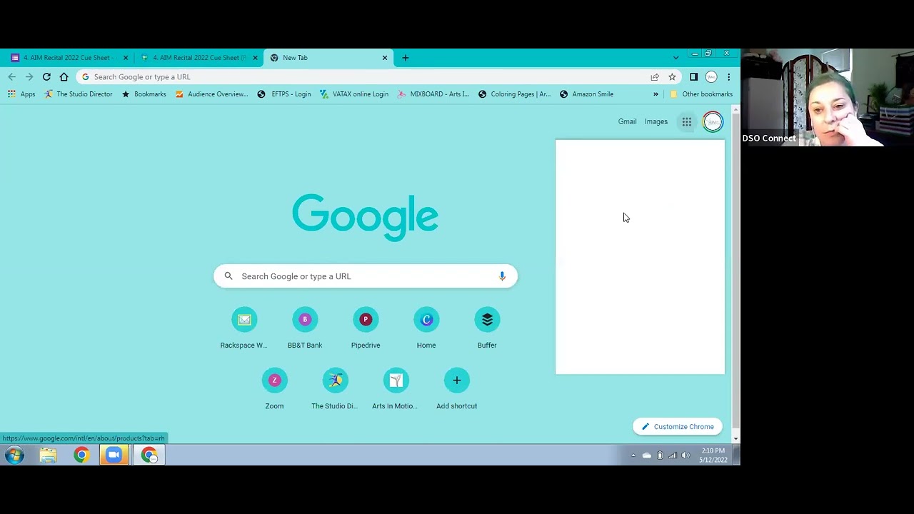 DSO Connect Pop-Up Call: Cue Sheets & Lighting