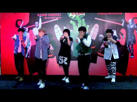 141030 Seventh Heavent cover GOT7 - A + Go Crazy @Teen Pointer Halloween 2014 (Audition)