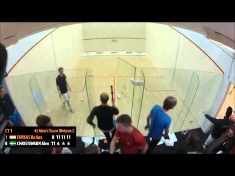 European Squash Team Championships 2015 Court 1 Day 3