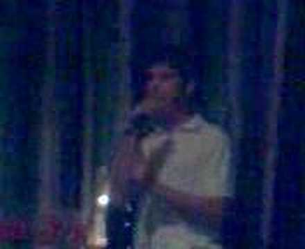 michael vevers singing through the barracades on holiday