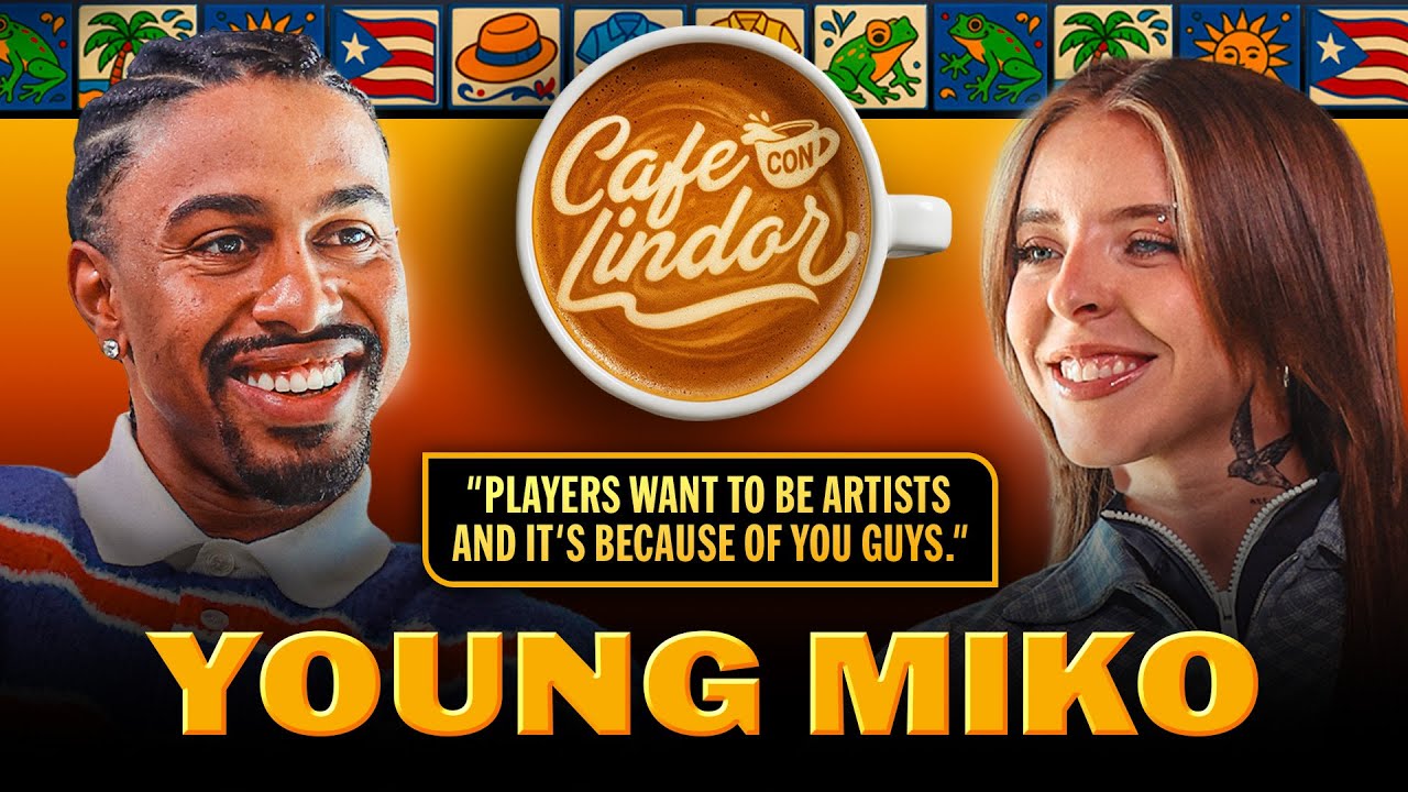 Young Miko on the parallels of sports & music, representing Puerto Rico & MORE! | Café con Lindor