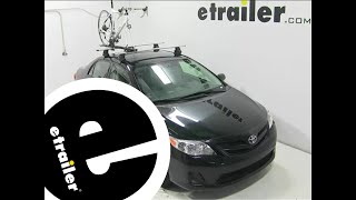 etrailer | Swagman Fork Down Roof Bike Rack Review - 2013 Toyota Corolla