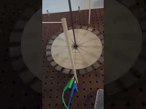 24-Node Magnet Array Pulse Motor — Single Solenoid Design