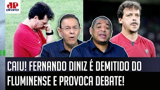 ‘O Fernando Diniz foi demitido, e eu vou falar: agora é capaz de ele…’; Fluminense gera debate