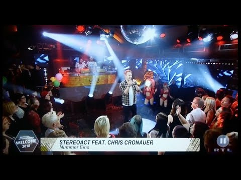 Stereoact & Chris Cronauer bei RTL 2 Matrix Silvesterparty - Nummer Eins 31.12.2017