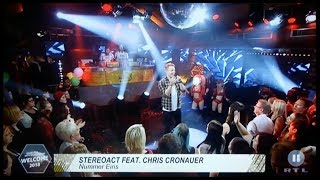 Stereoact &amp; Chris Cronauer bei RTL 2 Matrix Silvesterparty - Nummer Eins 31.12.2017