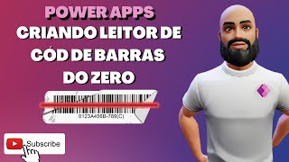 Power Apps - Criando Leitor de Código de Barras