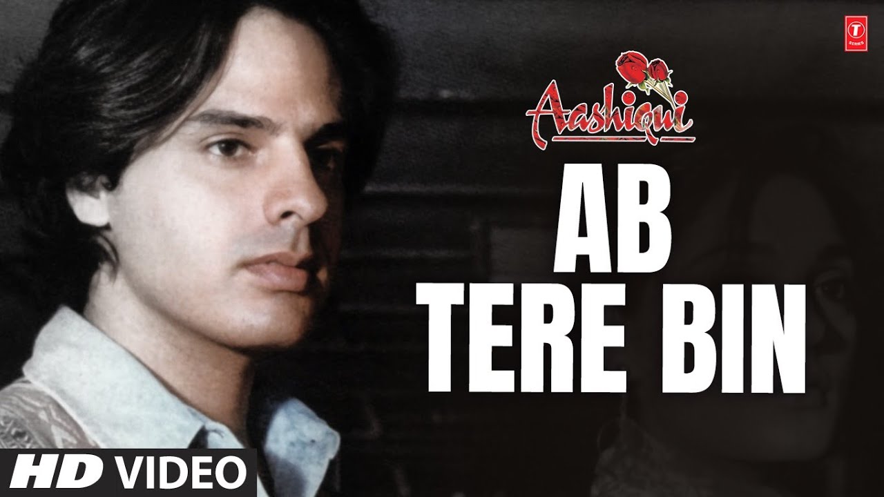 Ab Tere Bin Lyrics  | Aashiqui | Rahul Roy, Anu Agrawal | Kumar Sanu | Nadeem Saifi, Shravan Rathod