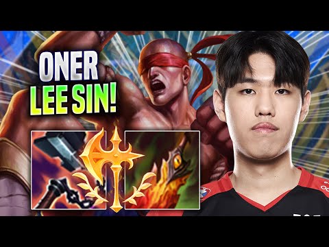 ONER IS A MONSTER WITH LEE SIN! - T1 Oner Plays Lee Sin JUNGLE vs Rek'sai! | Season 2022
