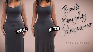Flat Stomach Hacks wearing Bodycon! Amazing Smooth Everyday Panty & Short Shapewear |Shapermint|