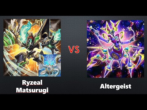 Duelingbook Replay - Ryzeal Mitsurugi VS Altergeist