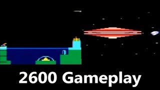 Atlantis & Cosmic Ark Atari 2600 Gameplay  The No Swear Gamer