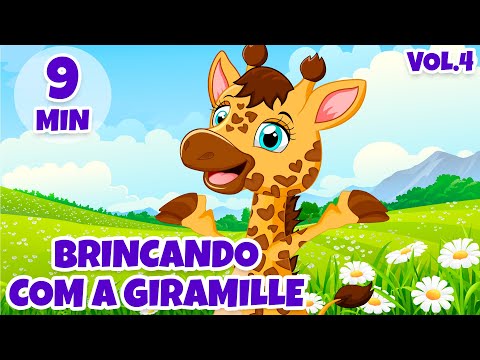 Brincando com a Giramille Vol. 4 - Giramille 9 min | Desenho Animado Musical