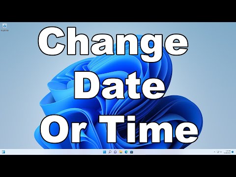 How To Change Date Or Time In Windows 11 | Manual Or Automatic | A Quick & Easy Guide