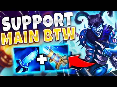 I'M NO LONGER A JUNGLE MAIN | SHACO SUPPORT IS FREE LP - League of Legends