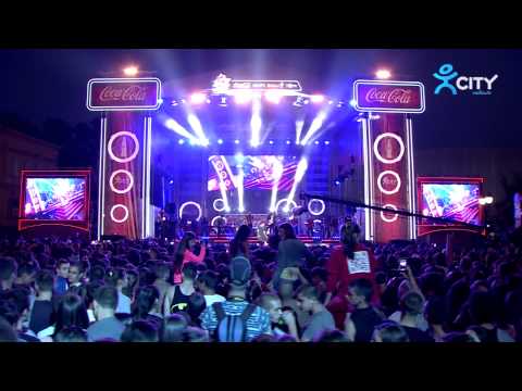 Zhana Bergendorff & Kristo  - Играем с теб до края Live @ Coca-Cola Happy Energy Tour 2014 Sofia