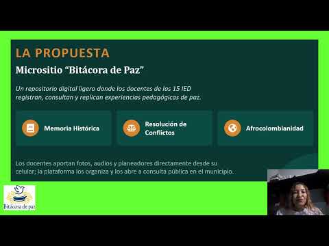 Micrositio Virtual de la cátedra de paz en el Banco, Magdalena