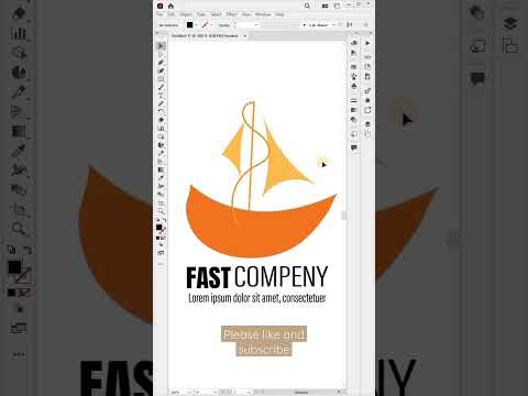 how to create boat logo in adobe illustrater #graphic #shorts #instagram #dwsgraphicdesigns#2022