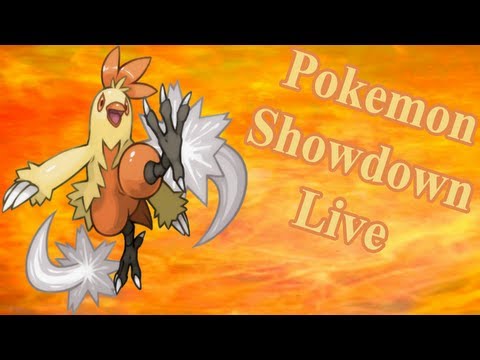 PokemonShowdown Live - Swords Dance Combusken