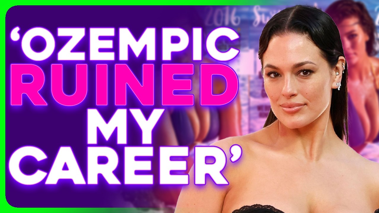 Plus Size Model Ashley Graham SLAMS Ozempic For RUINING BODY POSITIVITY