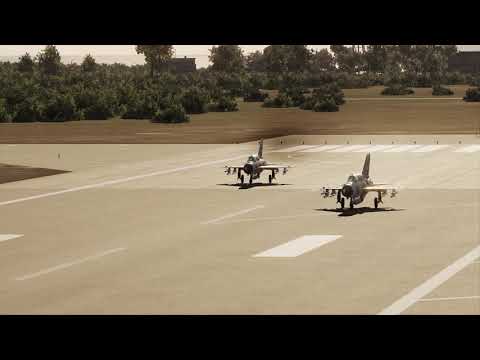 DCS World SG - A pair of Mig-21 double take off